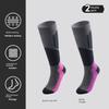 Ski Socks for Men, Outdoor Sports, Running, Mountaineering, Non-Slip, Wear-Resistant, Four-Season Thin Thermal Socks, Women's Single-Board