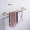 Household Double Towel Rod Bathroom Rustproof Towel Rack SUS 304 Stainless Steel Wall Mount Towel Holder