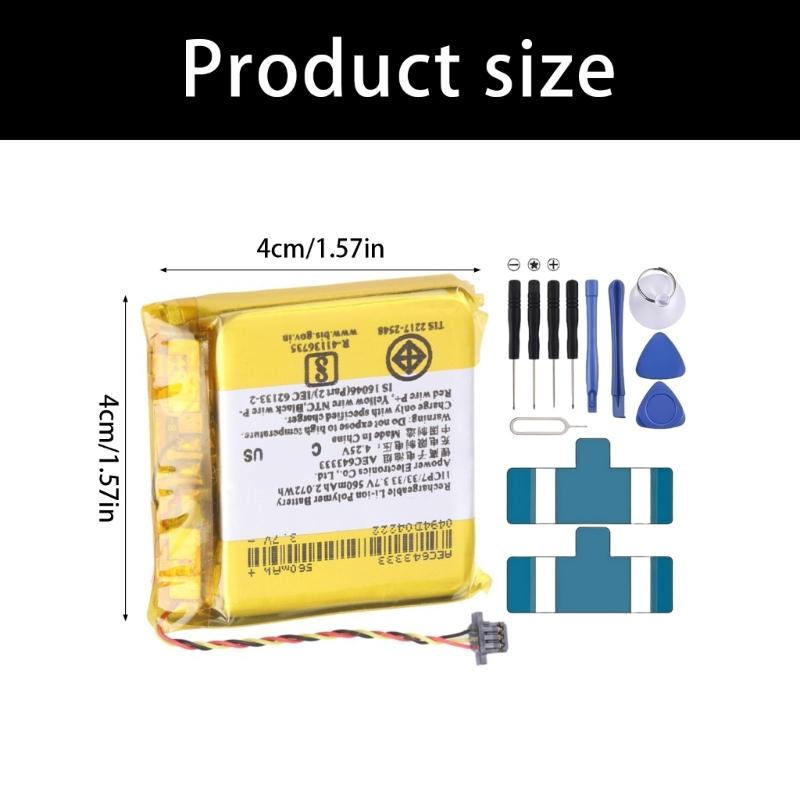560mAh AEC643333 Replacement Battery Power Sources For Studio 2.0 Headphones Large Capacity Extended Usage Time