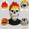 Flame Skull Mask for Halloween Parties and Masquerades