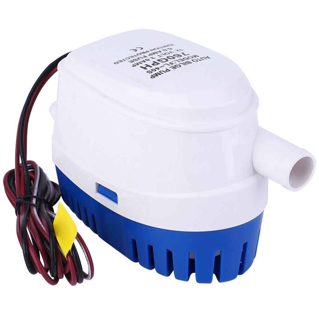 DC12V Automatic Submersible Bilge Water Pump with Float Switch for Caravan Boat RV