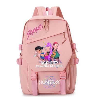 Witch Hunters Printed Children'S Backpack Campus Fashion Elementary And Secondary School Students Large Capacity School Bag Student Cartoon Backpack