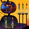 Halloween Solar Skeleton Hand Lighting Lamp, Festival Party Decoration, Outdoor Waterproof Garden Lamp.