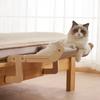 Katzenhängematte aus Holz, Hängebett, Baumwoll-Canvas, leicht waschbar, mehrlagiges Sperrholz, heiß verkaufte Hängematten-Nestbetten, Hängematte