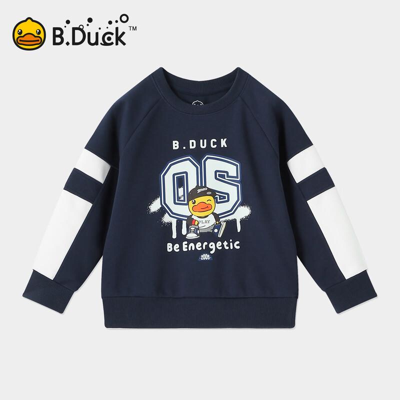 B.Duck Boys' Cartoon Crewneck Sweatshirt