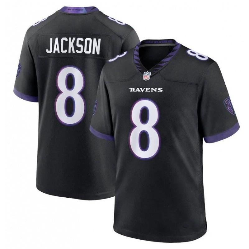 Baltimore Ravens 8 Jackson Football Jersey - Game Day Uniform Fans