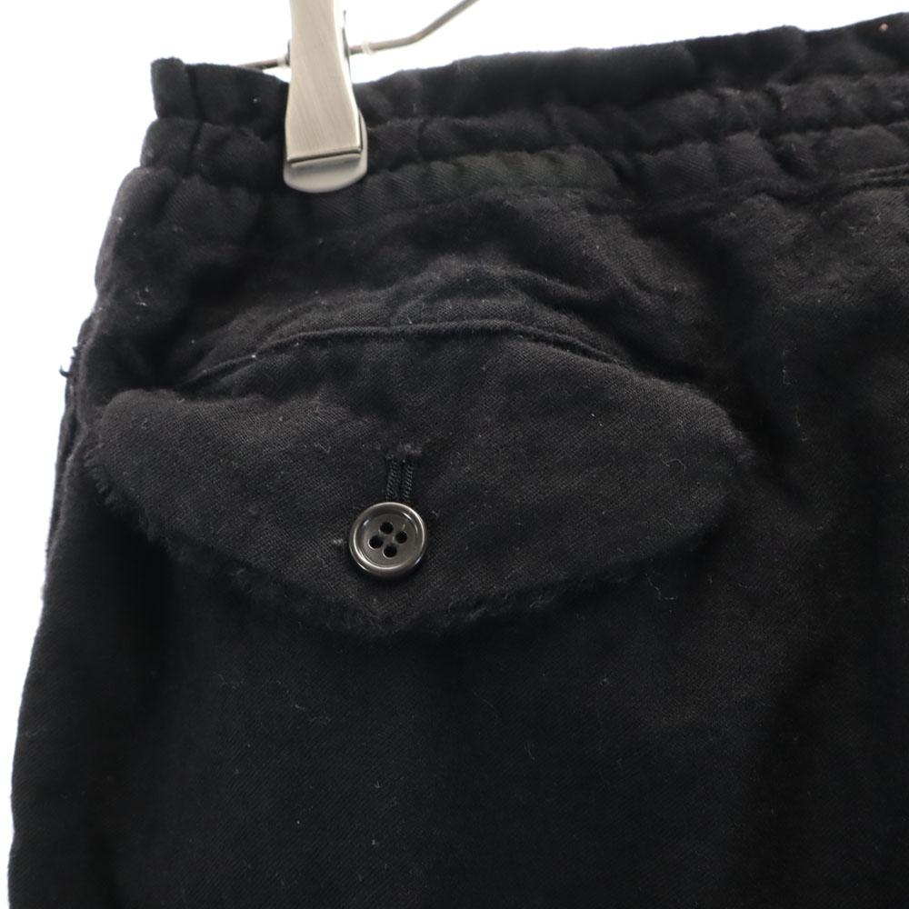 BLACK COMME des GARCONS Made in Japan Wool Blend Easy pants XS black Women Used