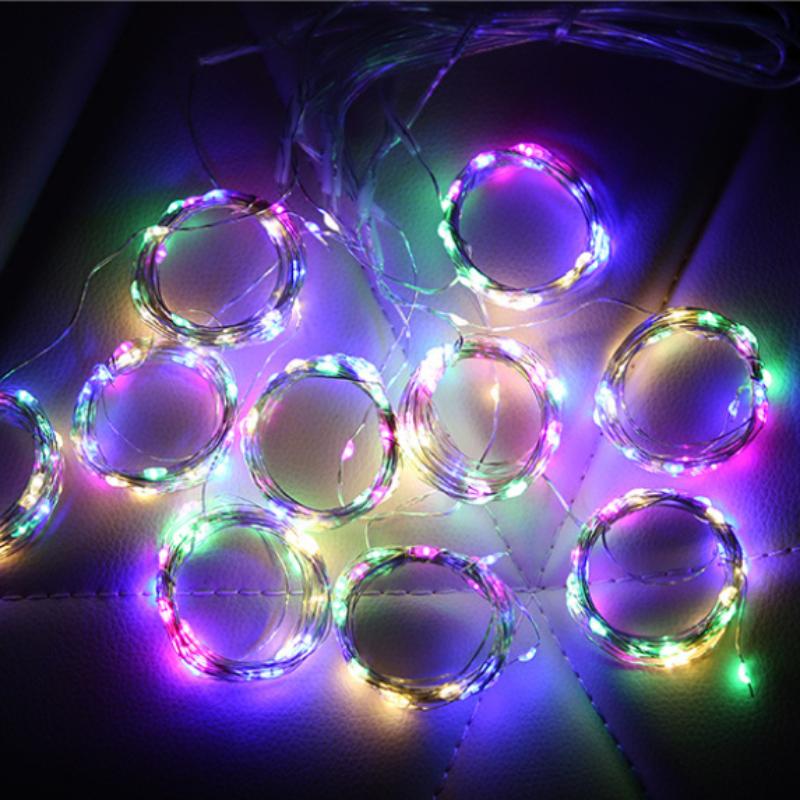 300 LED Solar Courtyard Curtain Lights Outdoor Waterproof Fairy String Lights With 8 Modes for Garden Window Bedroom Wedding