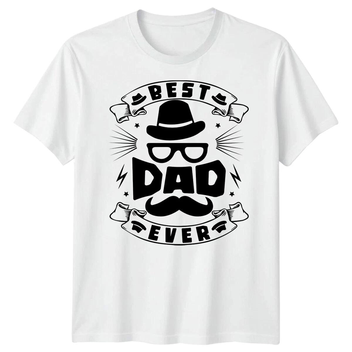 

Best Dad Ever Mens Funny Fathers Day T-Shirt Tee Papa Life Daddy Gift 5#FD 4XL