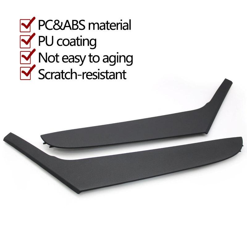 Interior do Carro Preto Puxador da Porta Esquerdo Direito Capa Externa Acabamento Para Volkswagen VW Golf 6 Duas Portas Station Wagon 2009-2013