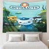 Octonauts Print Tapestry, Backdrop, Easy Setup, Ideal for Bedroom, Office & Living Room, with Aesthetic Wall Hanging Decor.
