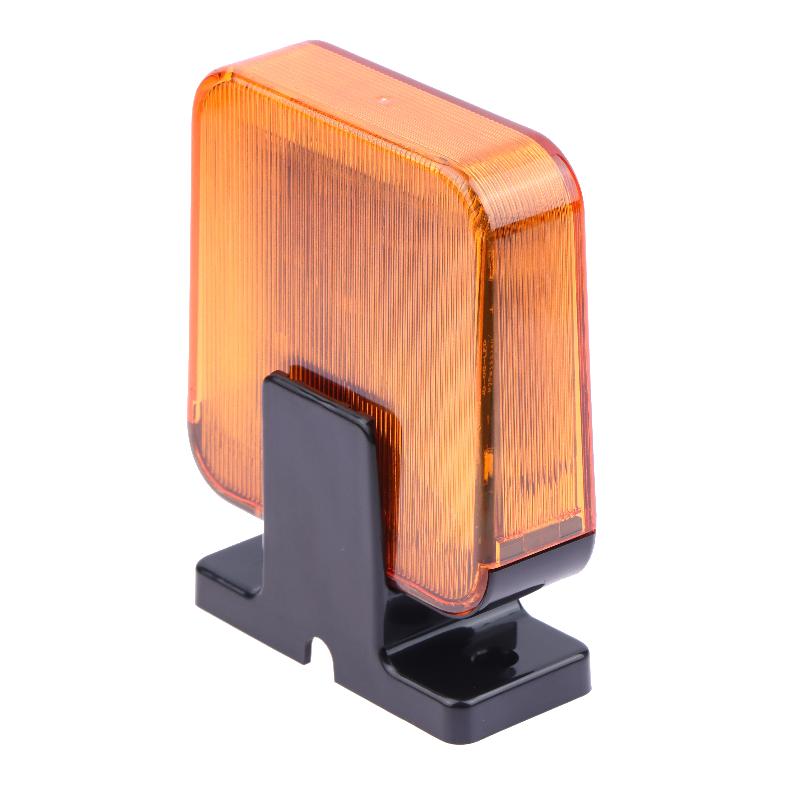 Univerzální signalizační alarm Garážová vrata Venkovní výstražná lampa LED blikající výstražné světlo 12V-265V Výstražná lampa pro alarmové systémy bran