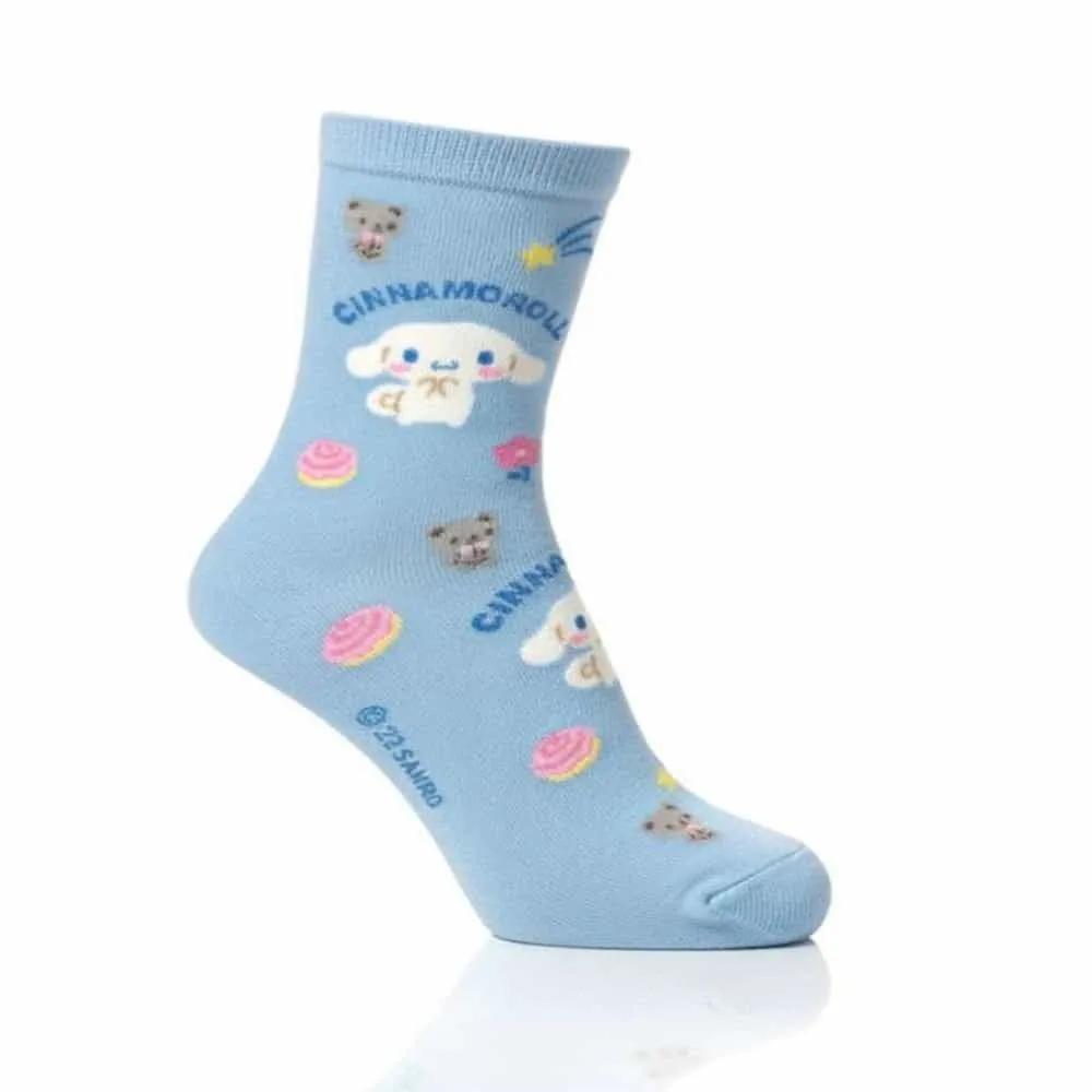 Sanrio socks, Cinnamoroll women s socks, mid-calf socks