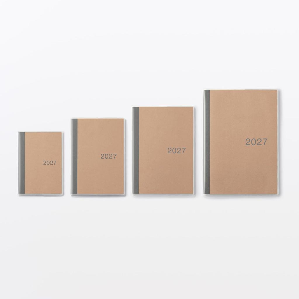 MUJI Monthly Planner 2026 Monday Start A5 Size High Quality Paper Schedule Book 23101523