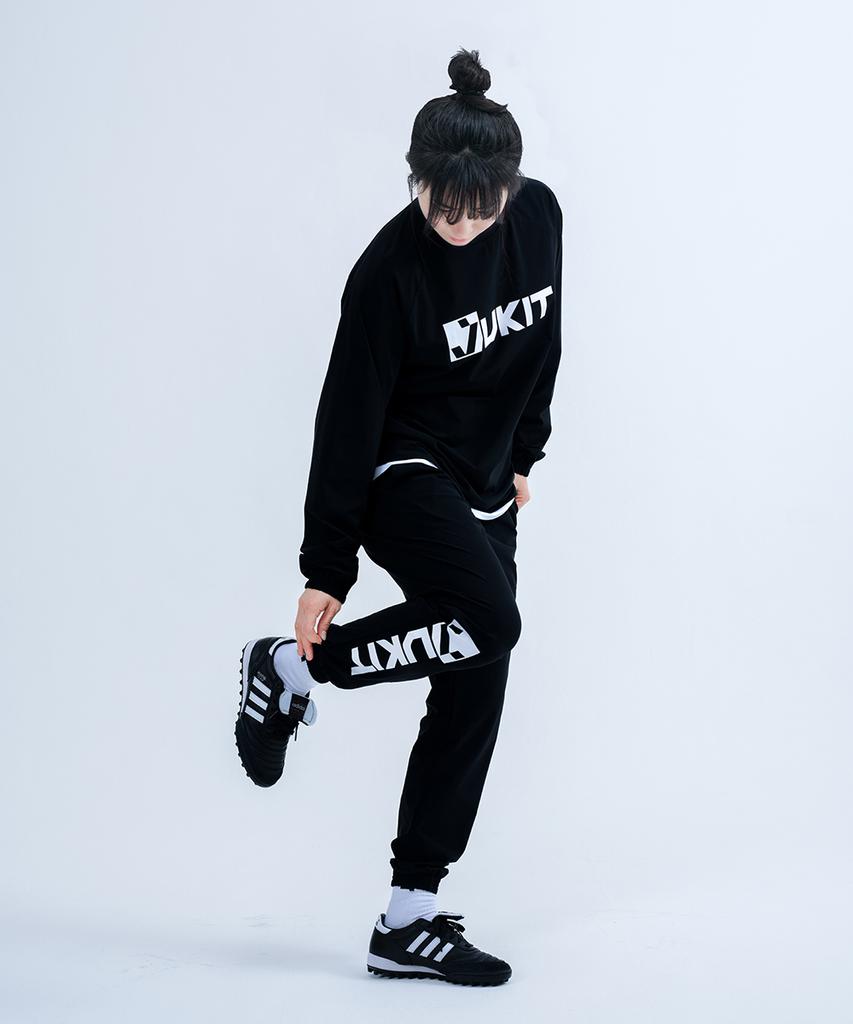 Jukiteu [Free Gift Included] A1 Woven Flow Jogger Pants - Black