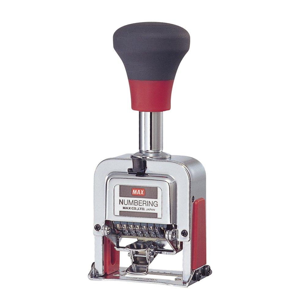 

Max Stamp Numbering System, 6 Digits, 7 Styles, Font A, NR-607A