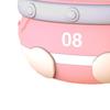 Neck Hanging Fan USB Handheld Rechargeable Cartoon Cute Lovely Animal 3 Gear Electric Small Fan Pink