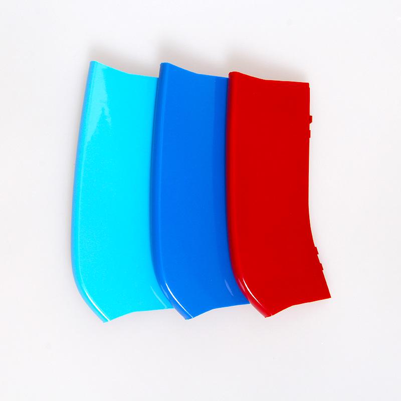 BMW X5/X6 Kidney Grille Trim: Three-Color Stripe Decoration for 3/5 Series, X5/X6 Models
