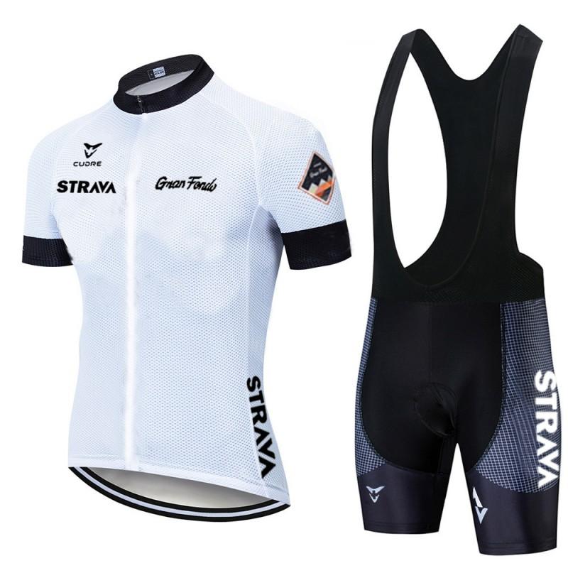 Mens Cycling Jersey Shorts Set Breathable Bike Apparel Road Outdoor Sports