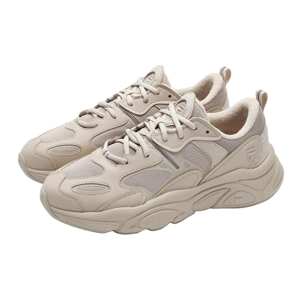 FILA Mars 2 Comfortable Versatile Fleece Low-Top Running Shoes Women sneaker Beige F12W442124FDS