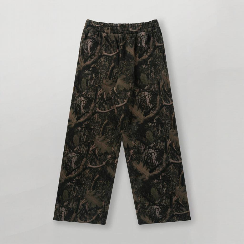 Men's Camouflage Loose Wide Leg Sweatpants Men's Casual Fashion Sweatpants