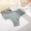 FINETOO Cotton Panties for Women Floral  Lace Briefs Comfortable Underwear Female Underpants Solid Color Pantys Lingerie S-XL
