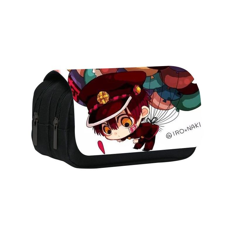 Toilet Bound Hanako Kun Pattern Double Layer Stationery Storage Bag For Students And Professionals
