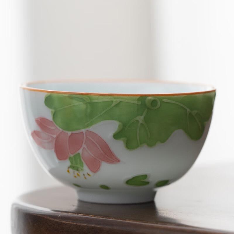 Shangqi Hand-Painted Underglaze Gongfu Master Teacup