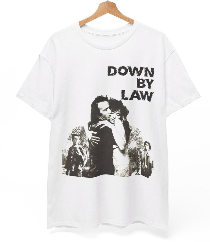 

Футболка Down By Law, Том Уэйтс Мертвец, Джим Джармуш, Джон Люри, Унисекс Футболка XXL