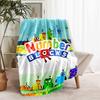 1pc Blanket Numberblocks3 Print Design, Lightweight Blanket for Sofa, Bed- Soft &Warm, Gift for All Seasons like Christmas, Halloween