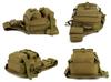 PHOENIX IKKI Ranger Bag with Various Available in 6 Molle Ideal for Overnight and Outdoor Crossbody Camera Brown Pockets, Colors, Camouflage,