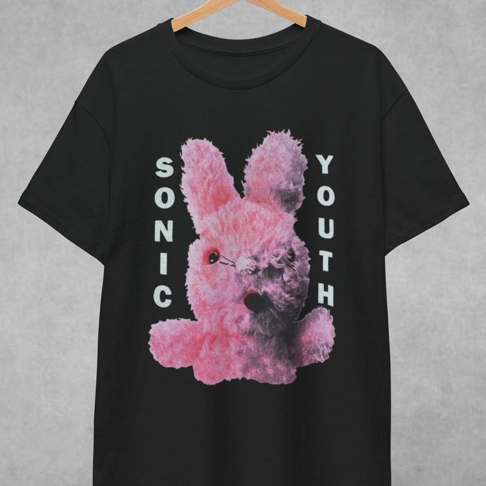 

Унисекс футболка Sonic Youth с принтом кролика XL