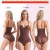 Women Shaping Bodysuit With Steel Ring Bra Tummy Control Butt Lifter Body Shaper