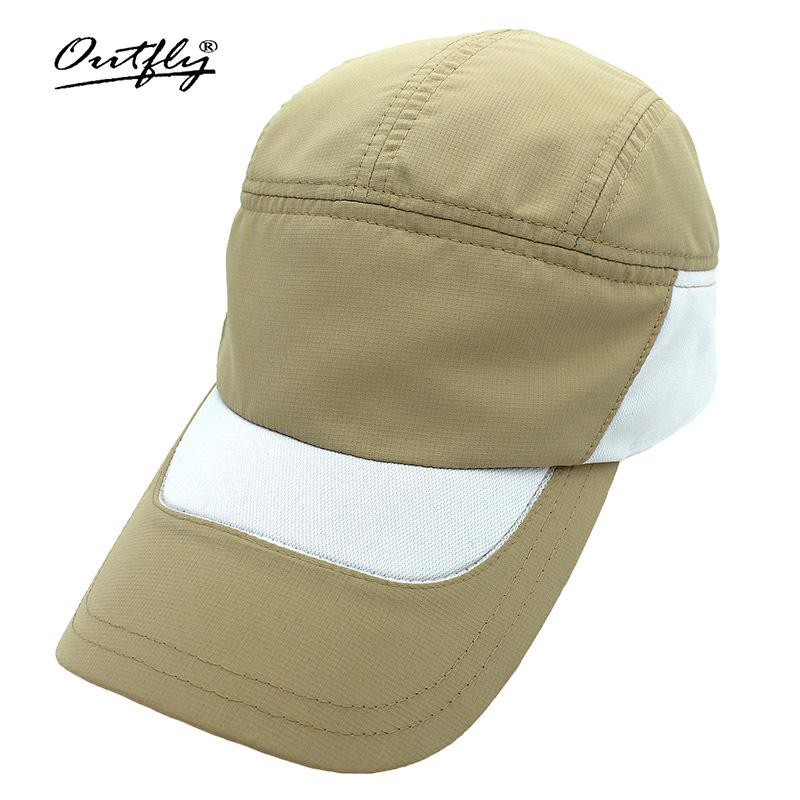 Quick-drying cap, light and thin baseball cap, extended brim, outdoor travel products, summer sunshade, sun hat, men