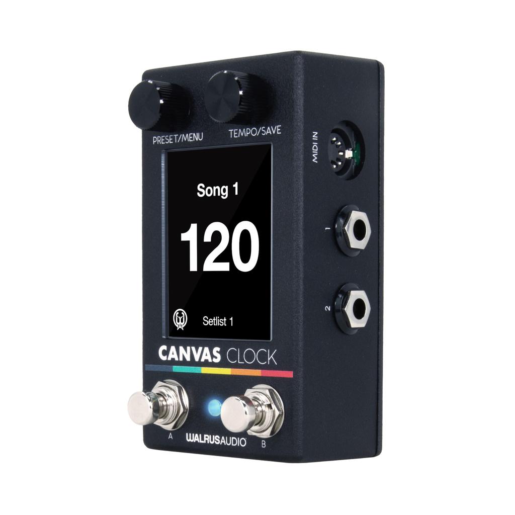 WALRUS AUDIO Canvas Clock Tempo Time BPM MIDI Control Metronome WAL-CANV/CLK