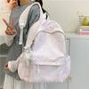 Schoolbag Star Schoolbag Large Capacity Cute High School Students Lightweight Ins Wind Backpack Simple College Backpack Tide