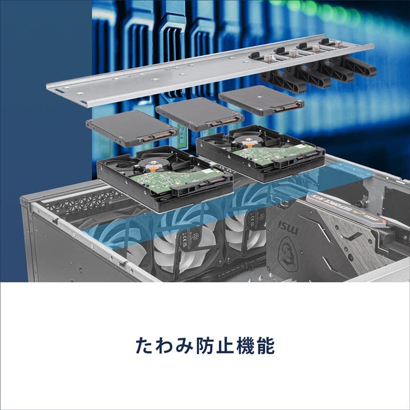 Obudowa SilverStone do montażu w szafie typu rack, montaż pionowy, możliwość montażu 4U, autoryzowany dystrybutor, SST-RM44, zgodny z SSI-EEB, [Produkt krajowy]