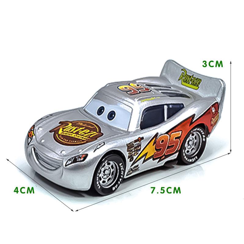 Pixar Cars 2 3 Lightning McQueen Diving Mater McQueen Series Diecast Metal Model Car Toys Children's Gift