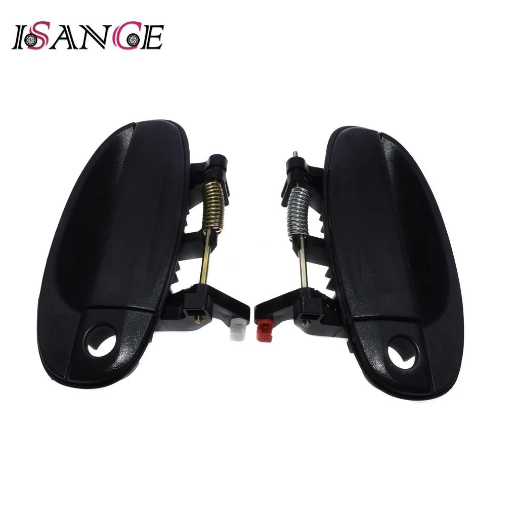 1/2/4 Pcs Black Outside Door Handle Front / Rear / Left / Right For Chevrolet Aveo 1.6L 2004 2005 2006 2007 2008 2009 2010 2011