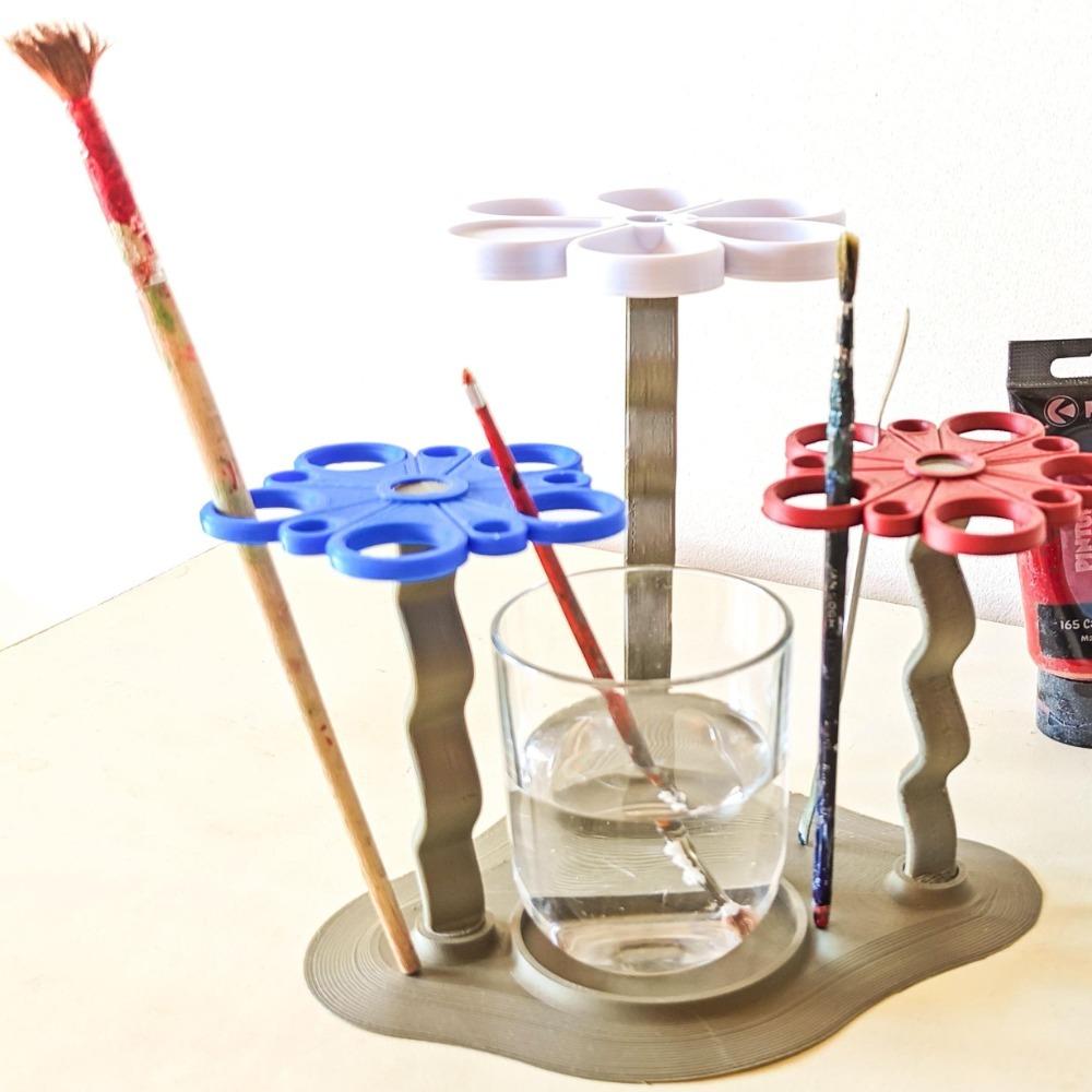 

Paint Tube Storage Paint Brush Holder Painting Supplies Art Supply Storage Organizer Home