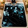 Flannel BlanketTokio Hotel Warm Soft Throw Blanket for Indoor Sofa Bed Living Room Use