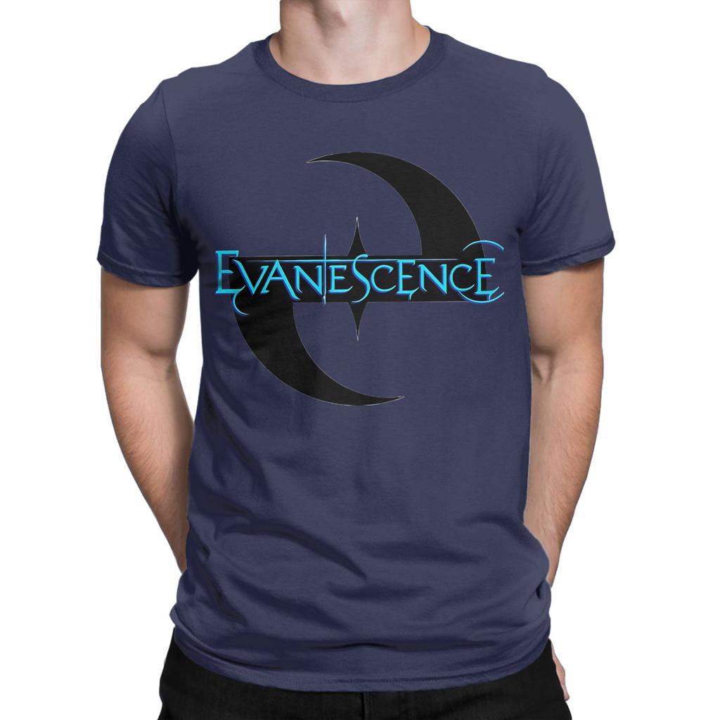 Evanescence Logo Classic Novelty 100 Cotton Tshirt Amy Lee Evanescence Tees Tops For Unisex