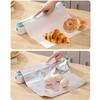 ABS Cling Film Dispenser 2-in-1 Slide Cutter New Cutter Storage Box