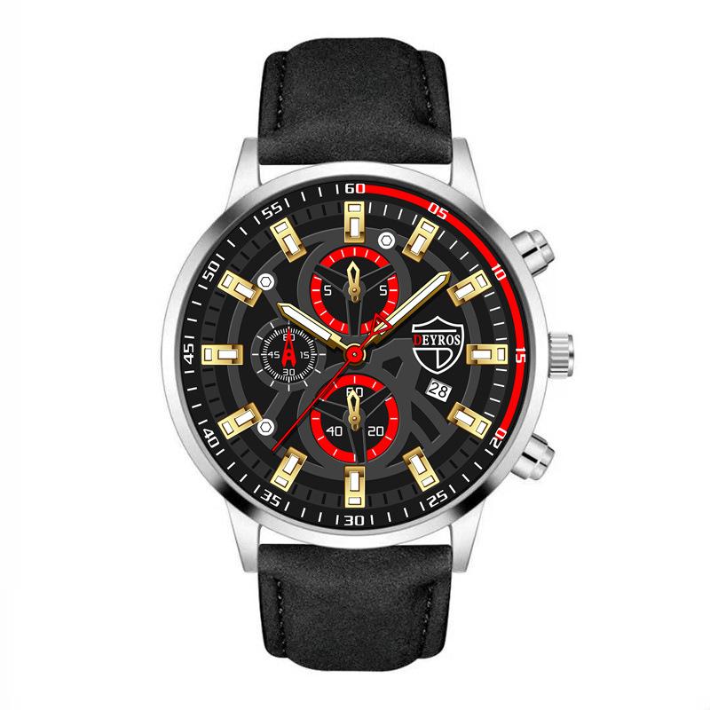 

Belt Men S Watch Fashion Casual Niche Calendar Luminous Trend Cool Quartz Watch