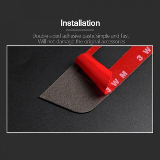 Carbon Fiber Car Central Console Control CD Panel Cover For Benz C W204 2010-13