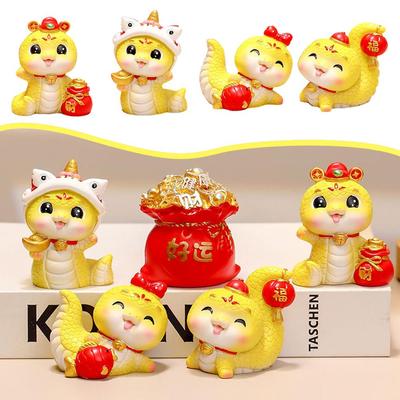 New Year 2025 Decoration Snake For New 2025 Snake Office Toy Decor Desktop Room Snake Desk Toy Q3R6