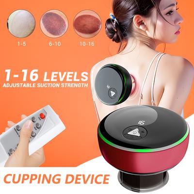 Chinesisches Elektrisches Schröpfset, 16 Modi Intelligentes Nackenmassagegerät für Frauen Mütter, Meridian-Entblockierungs-Schabewerkzeug für Geschenke