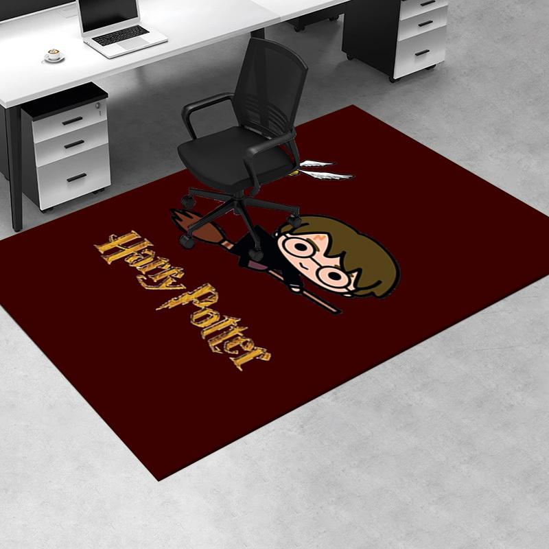

Chibi Harry Potter Flying Broomstick Phone Case Cover Office Mat Home Decor Office Desk Chair Rugs Chair Carpet for office Chair Mat Gift Fo 60cm by 90cm