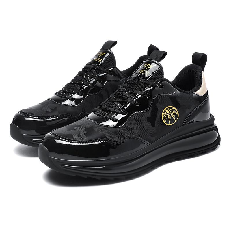 

Мужские кроссовки для бега с воздушной подушкой, дышащие, черные, спортивные, женские, для спортивных тренировок, мужские, на платформе, кожаные, повседневные 36