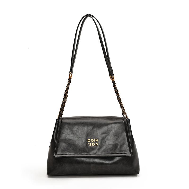 

Fashion Bag New Commuter Bag Large Capacity Tote Bag Versatile Shoulder Bag чёрный